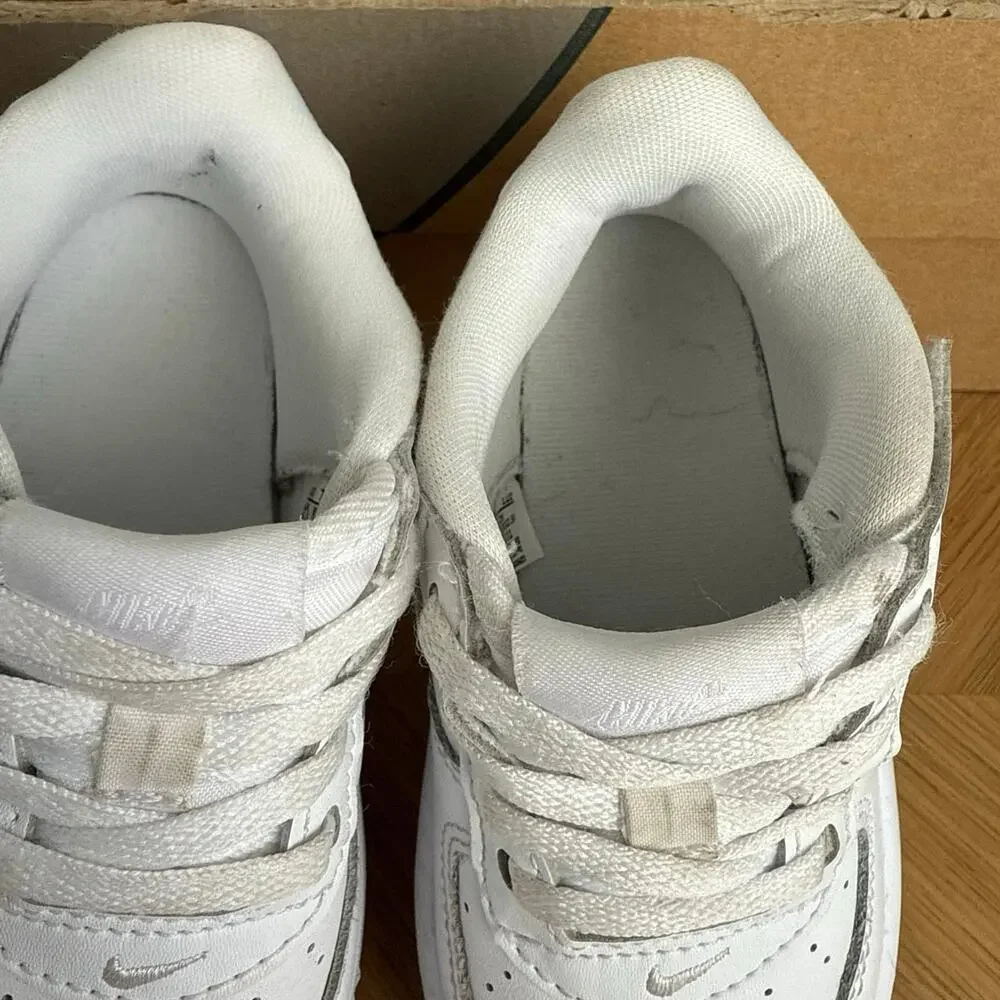 Nike Easyon ‘Triple White’ Toddler Sneakers- SZ 7 C